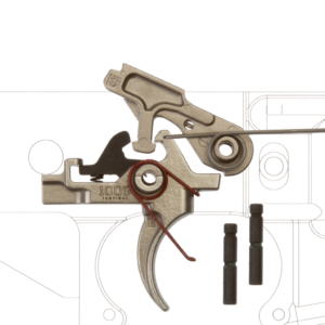 Two stage nickel boron Fire control group silhouette