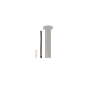 Takedown pin spring with other assembly silhouette